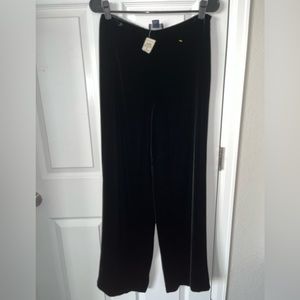 Ann Taylor Black Velvet Pants, size 6